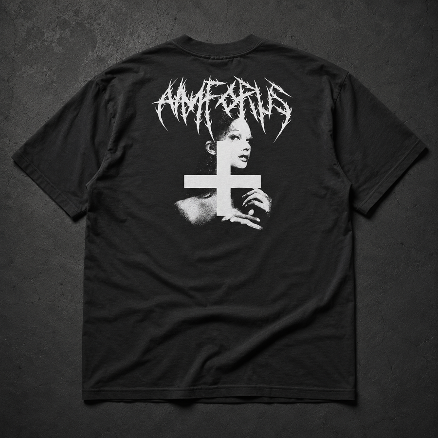 AIMFORUS OVERSIZED FADED TEE